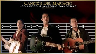 Desperado Theme Canción Del Mariachi ► Easy Slow Guitar Tab Tutorial For Beginners [upl. by Gaither]