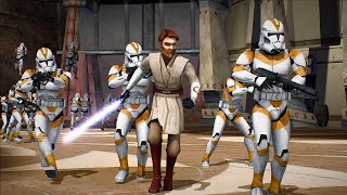 Battle of Utapau  Clone Army vs Droid Army  STAR WARS BATTLEFRONT 2 NPC Wars [upl. by Moseley]