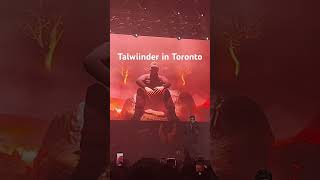 Talwiinder live at Rebel Toronto [upl. by Ipoillak735]