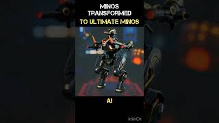 WR Minos transformed to Ultimate Minos  War Robots [upl. by Yrakaz]