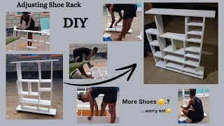 Quick And Easy DIY Shoe Rack Adjustment At Home [upl. by Arias]