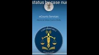 How to check case status on eCourts Services Apps in Hindi [upl. by Halstead]