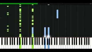 Faith No More  Epic Piano Tutorial Synthesia  passkeypiano [upl. by Aizirk]