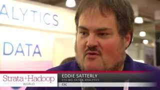 Eddie Satterly CSC Interview  Strata  Hadoop 2014 [upl. by Naasar]