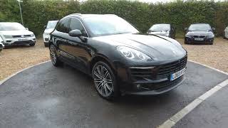 PORSCHE MACAN S 30 TD V6 SUV 4WD 2015 DIESEL AUTO amp EURO 6 IN A LOVELY PORSCHE BLACK [upl. by Orianna]