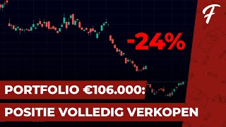 PORTFOLIO €106000 POSITIE VOLLEDIG VERKOPEN  PORTFOLIO SHOW 132 [upl. by Nomma]