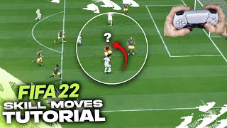 THE ONLY SKILL MOVES YOU NEED TO KNOW IN FIFA 22  TOP 8 SKILLS TUTORIAL [upl. by Nahs]