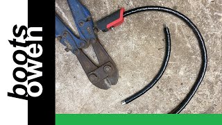 Bolt cutters vs Bikehut cable lock  2 ways in under 2 mins [upl. by Ashlan]