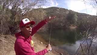 How to Carolina Rig Powerworms for Rainbow Trout [upl. by Aenej]