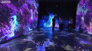 Immersive led display led video wall floor led display webwwwledvdicom whatsapp008618126257352 [upl. by Temme680]