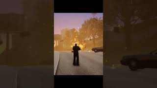 Do cops risk their life to arrest you in GTA games gta gta5 gaming gameplay ghostoftsushima [upl. by Toney]