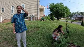 My Inlaws Kitchen Yard in BaltimoreMD [upl. by Ecam]