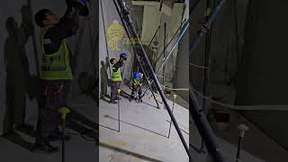 Precast panel tiltup short viral fyp precast construction viralvideo viralshorts viralshort [upl. by Kitti]