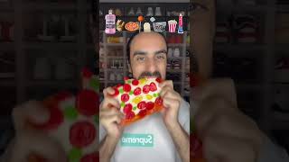 Food ASMR Eating a Mouthwash bottle food eating asmr mukbang [upl. by Yruj]