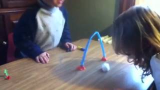 Oral Motor Therapy Cotton Ball Game [upl. by Mazurek216]