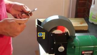 PARKSIDE BENCH GRINDER USER REVIEW [upl. by Anilram]