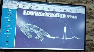 CONTEC 8000G Part 3 software ECG Work Station [upl. by Feodore]