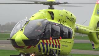 Takeoff PHOOP Airbus Helicopters H145 Waddenheli at Lelystad Airport [upl. by Hadlee]