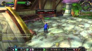 WoW Cataclysm Guide  Worgen levelling in Darkshore Part 1 [upl. by Nealey]