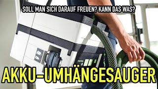 Die neuen AkkuUmhängeSystainerSauger von Festool CTC SYS  Mikes Toolshop [upl. by Eelek]