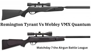 Webley VMX Quantum Vs Remington Tyrant [upl. by Arlen838]