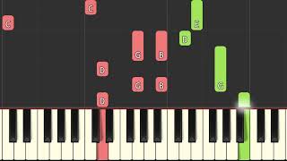 Aloha Oe piano tutorial [upl. by Francklin]