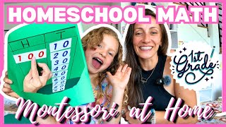 HOMESCHOOL MONTESSORI MATH Tray of Nines Part 2  Numerals [upl. by Nahtahoj]