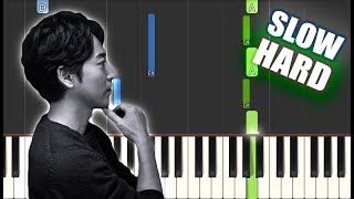 River Flows In You  Yiruma  SLOW HARD PIANO TUTORIAL  SHEET MUSIC by Betacustic [upl. by Llehcsreh795]