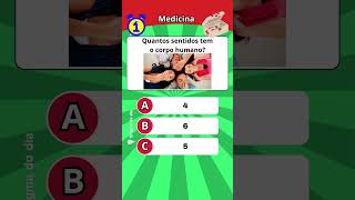 Corpo Humano Mitos e Verdades em 4 Perguntas quiz corpohumanocuriosidades Medicina [upl. by Dugan59]