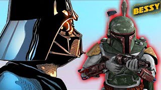 The First Time Vader Met Boba FettComicMovie  Explain Star Wars [upl. by Mcmurry588]