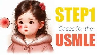 STEP 1 Cases for the USMLE  Dermatology  Erythematous Papules on Cheek [upl. by Ycrad265]