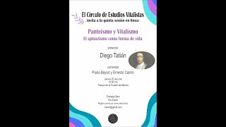 Panteísmo y vitalismo El spinozismo como forma de vida  Diego Tatián [upl. by Addison874]