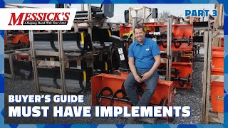 5 MustHave Implements  Compact Tractor Buyers Guide Part 3 [upl. by Kinimod]