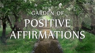 Sleep Hypnosis  Your Garden of Positive Affirmations [upl. by Ik]