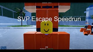 Stateview Prison Roblox Escape Speedrun [upl. by Hyo869]