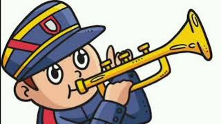 Army wake up bugle trumpet Earrape [upl. by Schouten]