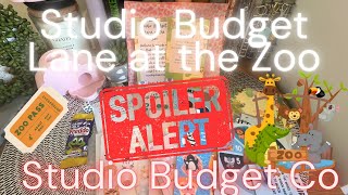 STUDIO BUDGET LANE AT THE ZOO  SPOILER ALERT  CASH STUFFING  FUN SAVINGS CHALLENGES Studiobudget [upl. by Durnan]