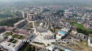 Darul Uloom Deoband Muslim seminary Uttar Pradesh  rare aerial view of Islamic center of learning [upl. by Lemire703]