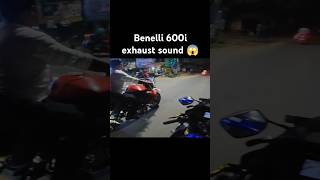 Benelli 600i exhaust sound 🤣 automobile yamhabikers motorcycle motovlog [upl. by Naryk]