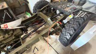 1952 Willys M38 Jeep rebuild part 11 [upl. by Chaunce]