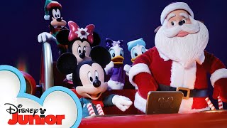 Find the Hidden Mickeys 🎄 Mickey Saves Christmas  disneyjr [upl. by Llaccm]