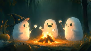 ️🎶The scariest halloween music  👻Lovely Ghosts are Roasting Marshmallows [upl. by Schell626]