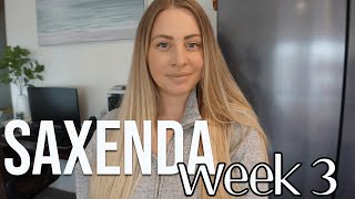 SAXENDA WEEK 3 REVIEW  SAXENDA WEIGHT LOSS BEFORE AND AFTER 2022  christa horath [upl. by Patterman19]