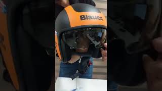 STEELBIRD BLAUER HELMET UNBOXING  OPEN FACE HELMET [upl. by Iffar109]