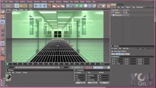 Building of a corridor with MoGraph and Camera Mapping tutorial 4 part 1 [upl. by Toomin]