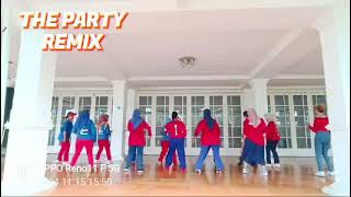 THE PARTY REMIX  Line Dance  High Improver  Muhammad Yani  Demo TMS [upl. by Dorwin]