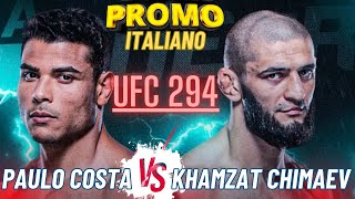 CHIMAEV VS COSTA UFC 294  IL LUPO HA FAME PROMO ITA [upl. by Maud]