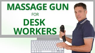 Massage Gun for Desk Workers  GET RELIEF [upl. by Daune402]