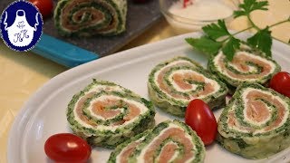 Lachs  Spinat  Rolle das Rezept von meiner Freundin [upl. by Milak]