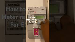 How to get Energy meter reading for ESB on prepaypower meter ireland esb power energy payment [upl. by Bosson751]